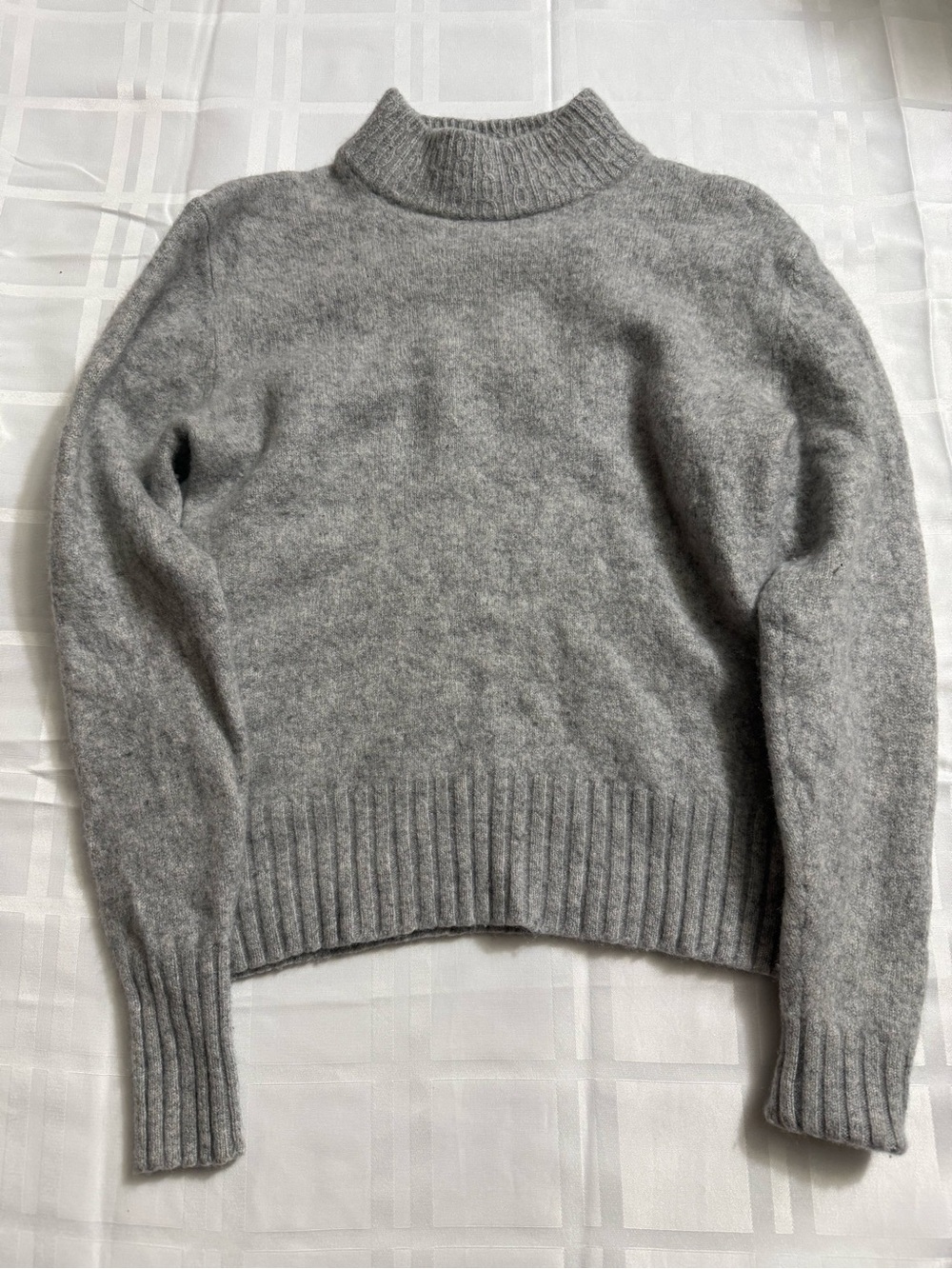 Comptoir Des Cotonniers Grey Cashmere Sweater